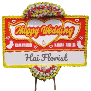Bunga Papan Wedding Cikarang 9